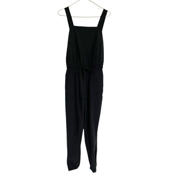 Albion Size Small  Black Classic Overall Jumpsuit $118 - Picture 2 of 11